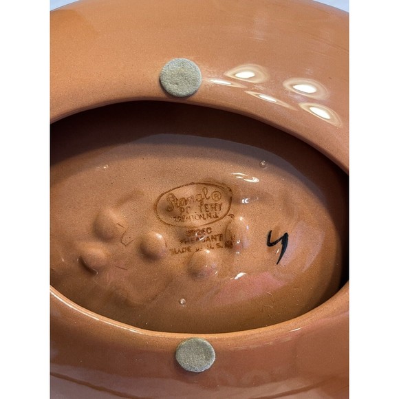 STANGL POTTERY #3926C SPORTSMAN SERIES PHEASANT OVAL 10 3/4" CIGAR ASHTRAY 1950 - Picture 11 of 16